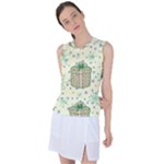 Purple Gifts On A Holy Night   Women s Sleeveless Sports Top