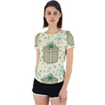 Purple Gifts On A Holy Night   Back Cut Out Sport T-Shirt