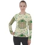 Purple Gifts On A Holy Night   Women s Pique Long Sleeve T-Shirt