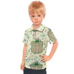 Purple Gifts On A Holy Night   Kids  Polo T-Shirt