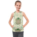 Purple Gifts On A Holy Night   Kids  Sleeveless Hoodie