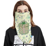 Purple Gifts On A Holy Night   Face Covering Bandana (Triangle)