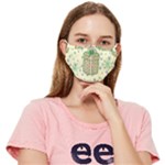 Purple Gifts On A Holy Night   Fitted Cloth Face Mask (Adult)