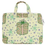 Purple Gifts On A Holy Night   MacBook Pro 16  Double Pocket Laptop Bag 