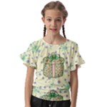 Purple Gifts On A Holy Night   Kids  Cut Out Flutter Sleeves