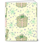 Purple Gifts On A Holy Night   8  x 10  Softcover Notebook
