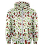 Warm Christmas  Men s Zipper Hoodie