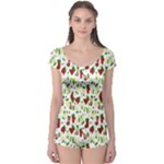 Warm Christmas  Boyleg Leotard 
