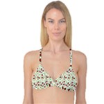 Warm Christmas  Reversible Tri Bikini Top