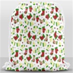 Warm Christmas  Drawstring Bag (Large)