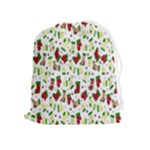 Warm Christmas  Drawstring Pouch (XL)