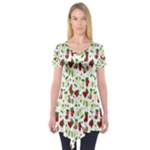 Warm Christmas  Short Sleeve Tunic 
