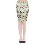 Warm Christmas  Midi Wrap Pencil Skirt