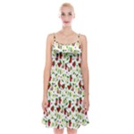 Warm Christmas  Spaghetti Strap Velvet Dress