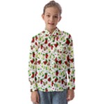 Warm Christmas  Kids  Long Sleeve Shirt