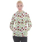 Warm Christmas  Women s Hooded Pullover