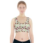 Warm Christmas  Sports Bra With Pocket