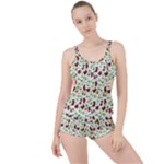 Warm Christmas  Boyleg Tankini Set 