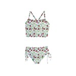 Warm Christmas  Girls  Tankini Swimsuit