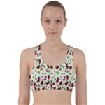 Warm Christmas  Back Weave Sports Bra