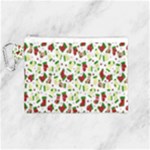 Warm Christmas  Canvas Cosmetic Bag (Medium)