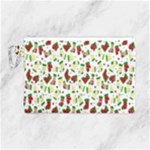 Warm Christmas  Canvas Cosmetic Bag (Large)