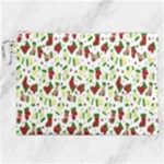 Warm Christmas  Canvas Cosmetic Bag (XXL)
