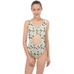 Warm Christmas  Center Cut Out Swimsuit