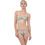 Warm Christmas  Classic Bandeau Bikini Set