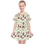 Warm Christmas  Kids  Smock Dress