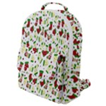 Warm Christmas  Flap Pocket Backpack (Small)