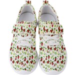Warm Christmas  Men s Velcro Strap Shoes