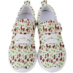 Warm Christmas  Women s Velcro Strap Shoes