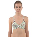 Warm Christmas  Wrap Around Bikini Top