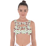 Warm Christmas  Bandaged Up Bikini Top