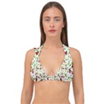Warm Christmas  Double Strap Halter Bikini Top