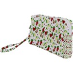 Warm Christmas  Wristlet Pouch Bag (Small)
