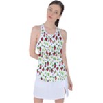 Warm Christmas  Racer Back Mesh Tank Top
