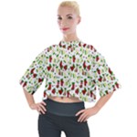 Warm Christmas  Mock Neck T-Shirt