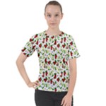 Warm Christmas  Women s Sport Raglan T-Shirt