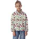 Warm Christmas  Kids  Half Zip Hoodie