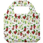 Warm Christmas  Foldable Grocery Recycle Bag