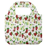 Warm Christmas  Premium Foldable Grocery Recycle Bag