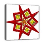 Pattern Tile Decorative Design Star Mini Canvas 8  x 8  (Stretched)