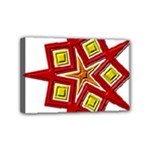 Pattern Tile Decorative Design Star Mini Canvas 6  x 4  (Stretched)