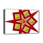 Pattern Tile Decorative Design Star Deluxe Canvas 18  x 12  (Stretched)