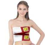 Pattern Tile Decorative Design Star Tube Top