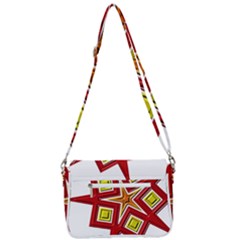 Shoulder Bag with Back Zipper 