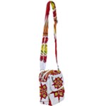 Pattern Tile Decorative Design Star Shoulder Strap Belt Bag