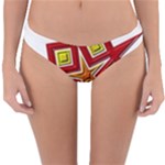 Pattern Tile Decorative Design Star Reversible Hipster Bikini Bottoms